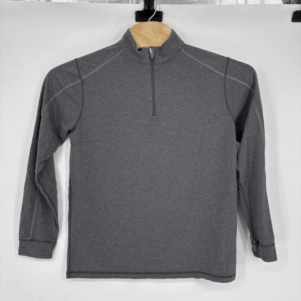Tasc Jacket Adult M Gray Bamboo Stretch Pullover Performance Athletic Golf‎ Mens